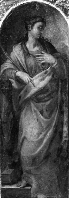 Santa Caterina d'Alessandria (dipinto) - ambito romano (sec. XVI)