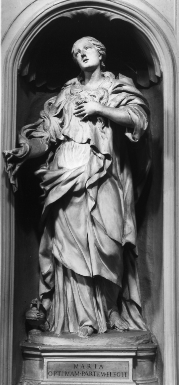 Santa Maria Maddalena (statua) di Algardi Alessandro (sec. XVII)
