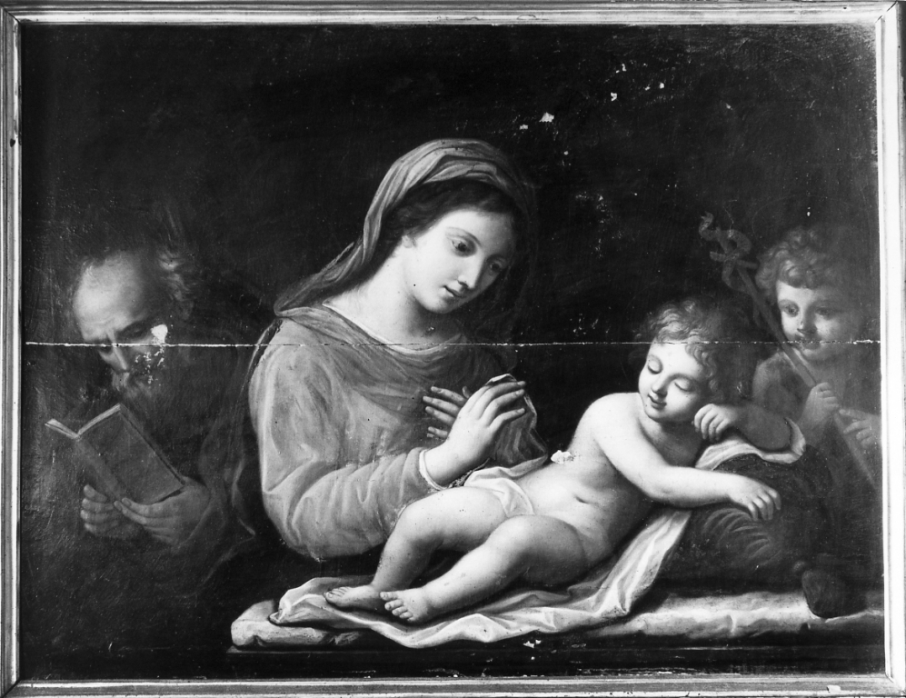 Sacra Famiglia (dipinto) - ambito bolognese (prima metà sec. XVII)