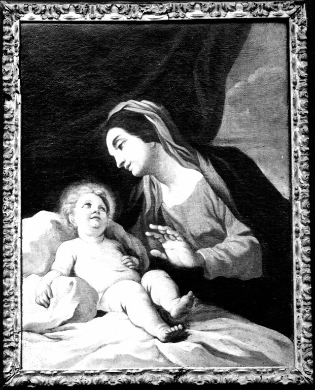 Madonna con Gesù Bambino (dipinto) - ambito romano (seconda metà sec. XVII)