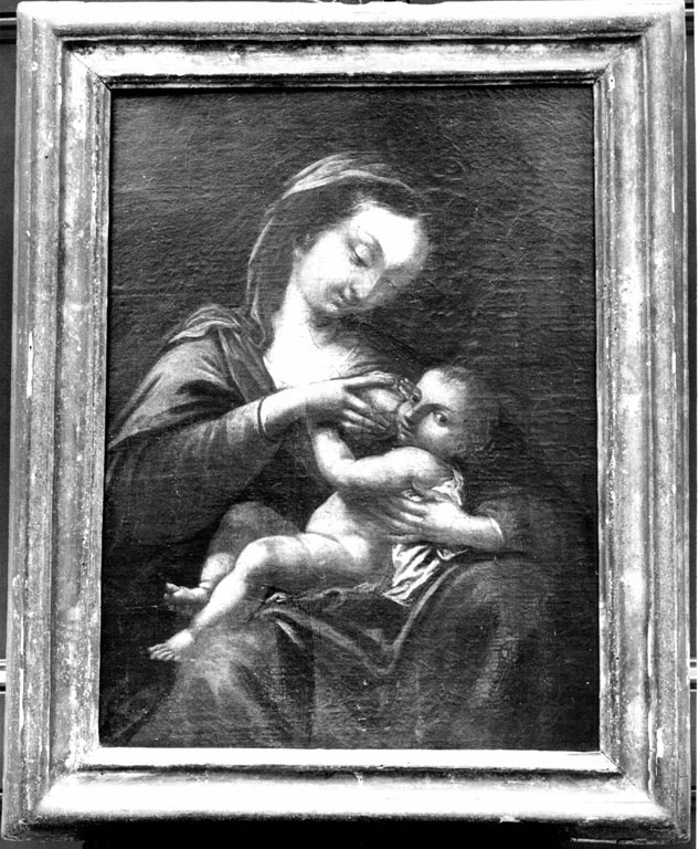 Madonna che allatta il Bambino (dipinto) - ambito romano (sec. XVIII)