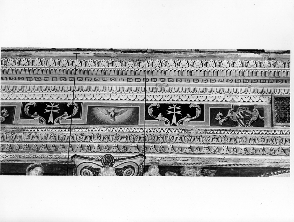 motivi decorativi (decorazione pittorica, complesso decorativo) - ambito romano (sec. XVIII)