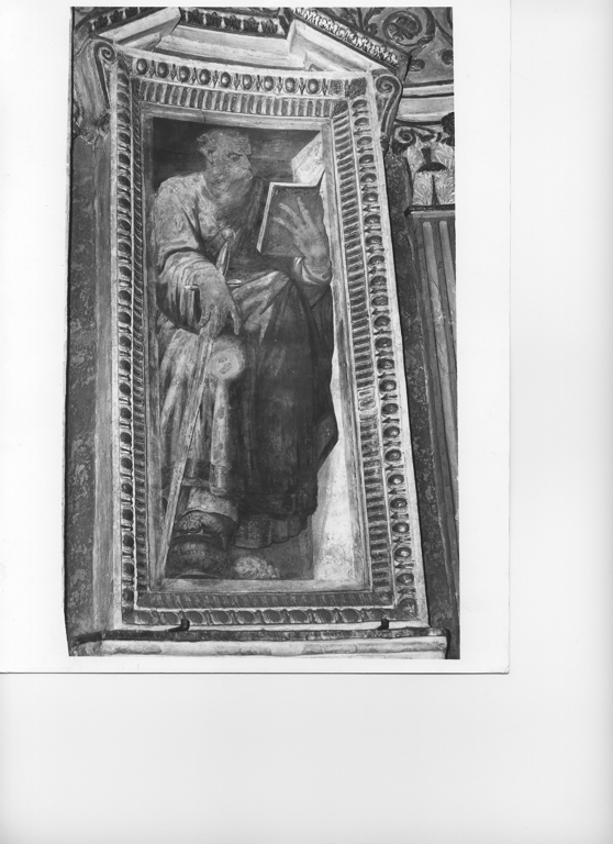 San Paolo (dipinto, elemento d'insieme) di Valeriano Giuseppe (attribuito) (sec. XVI)