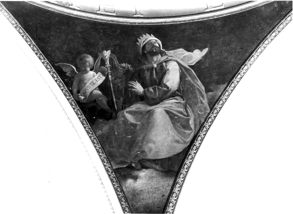 re Davide (dipinto) di Caroselli Cesare (attribuito) (ultimo quarto sec. XIX)