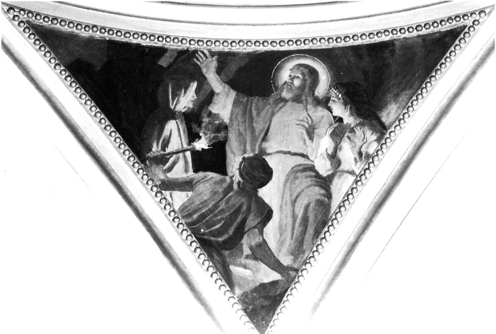 Episodio della vita di Cristo (dipinto) di Monti Virginio (attribuito) (ultimo quarto sec. XIX)