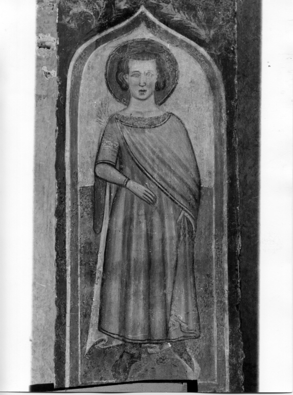 Santo (dipinto) - ambito laziale (sec. XV)
