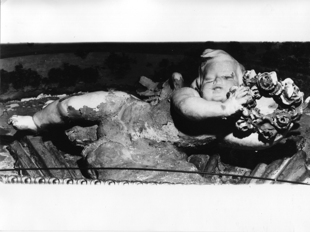 putto (scultura) - ambito laziale (sec. XIX)