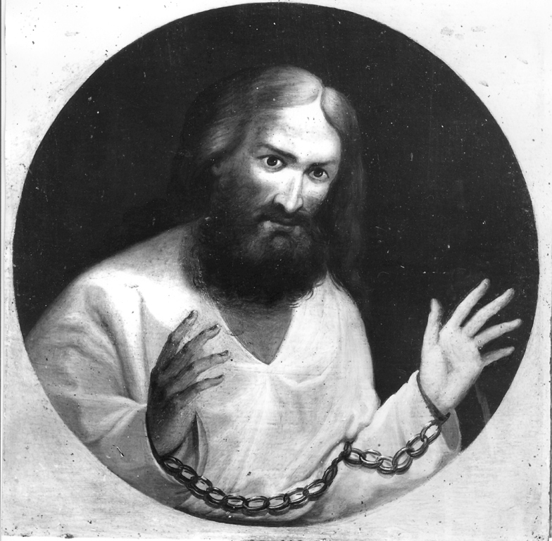 Santo apostolo (dipinto) - ambito laziale (sec. XVIII)