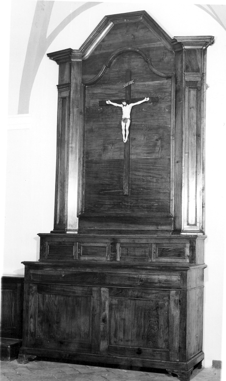 mobile da sacrestia - bottega laziale (sec. XIX)