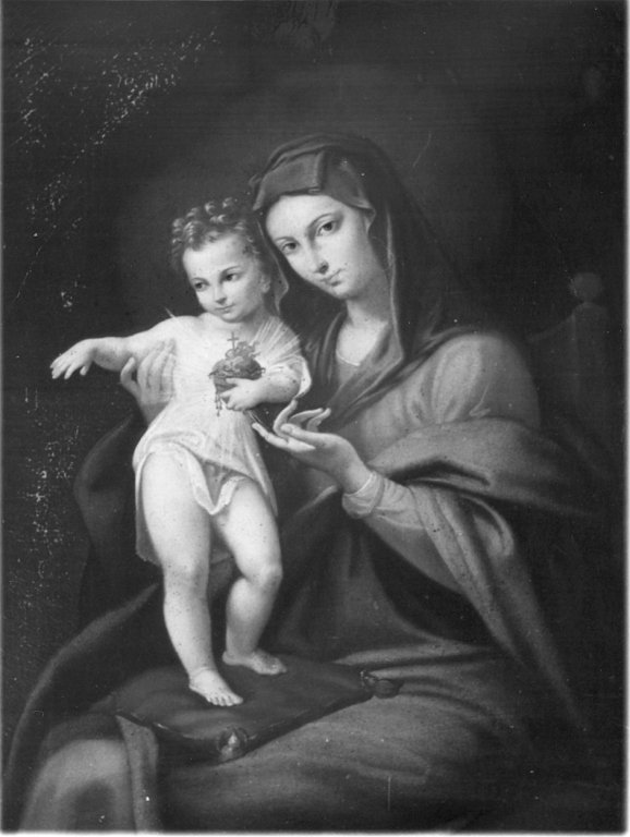 Madonna con Bambino (dipinto) - ambito laziale (sec. XIX)