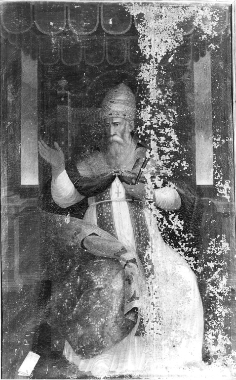 San Sisto papa (dipinto) - ambito laziale (sec. XVII)