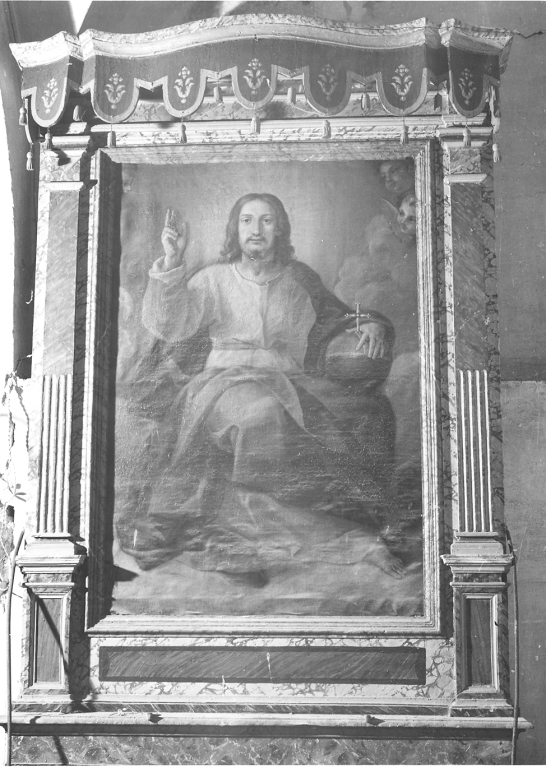 Cristo Salvatore (dipinto) - ambito laziale (sec. XIX)