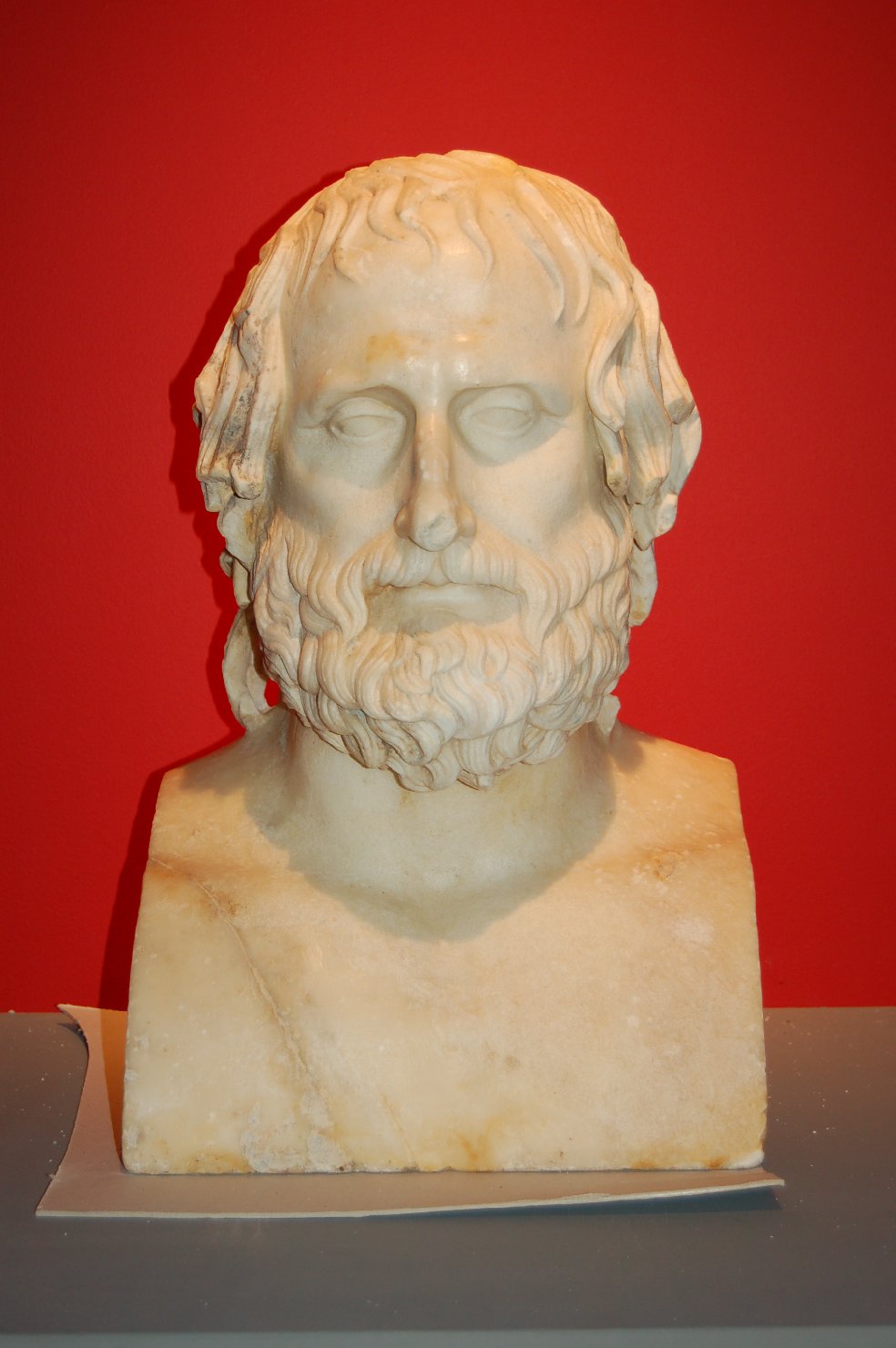 Euripide (busto, opera isolata) - arte antica greco-romana (seconda metà sec. I)