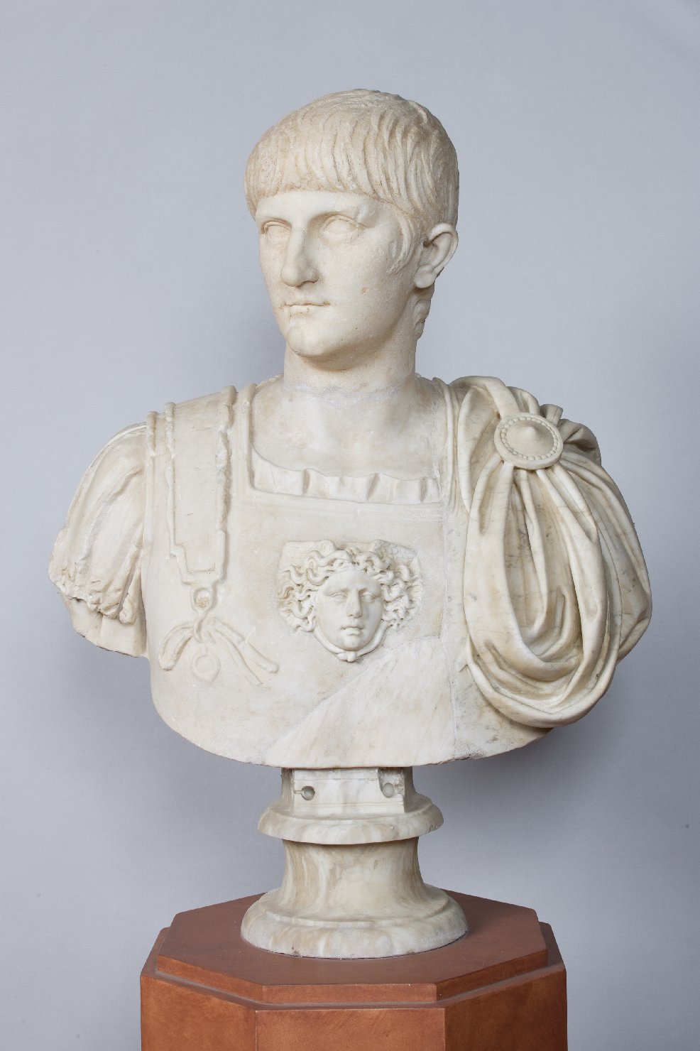 Nerone (busto, opera isolata) - arte romana (terzo quarto sec. I)