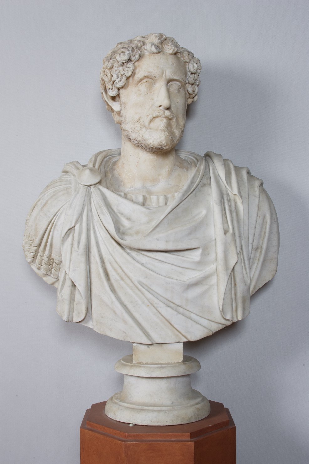 Antonino Pio (busto, opera isolata) - arte romana (terzo quarto sec. II)