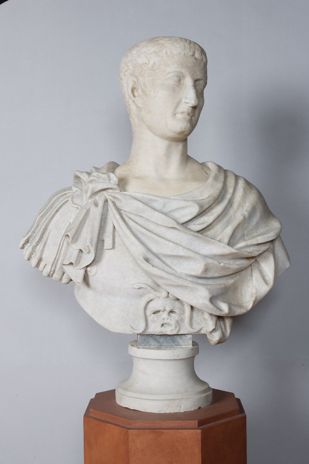Tiberio (busto, opera isolata) - arte romana (sec. I)