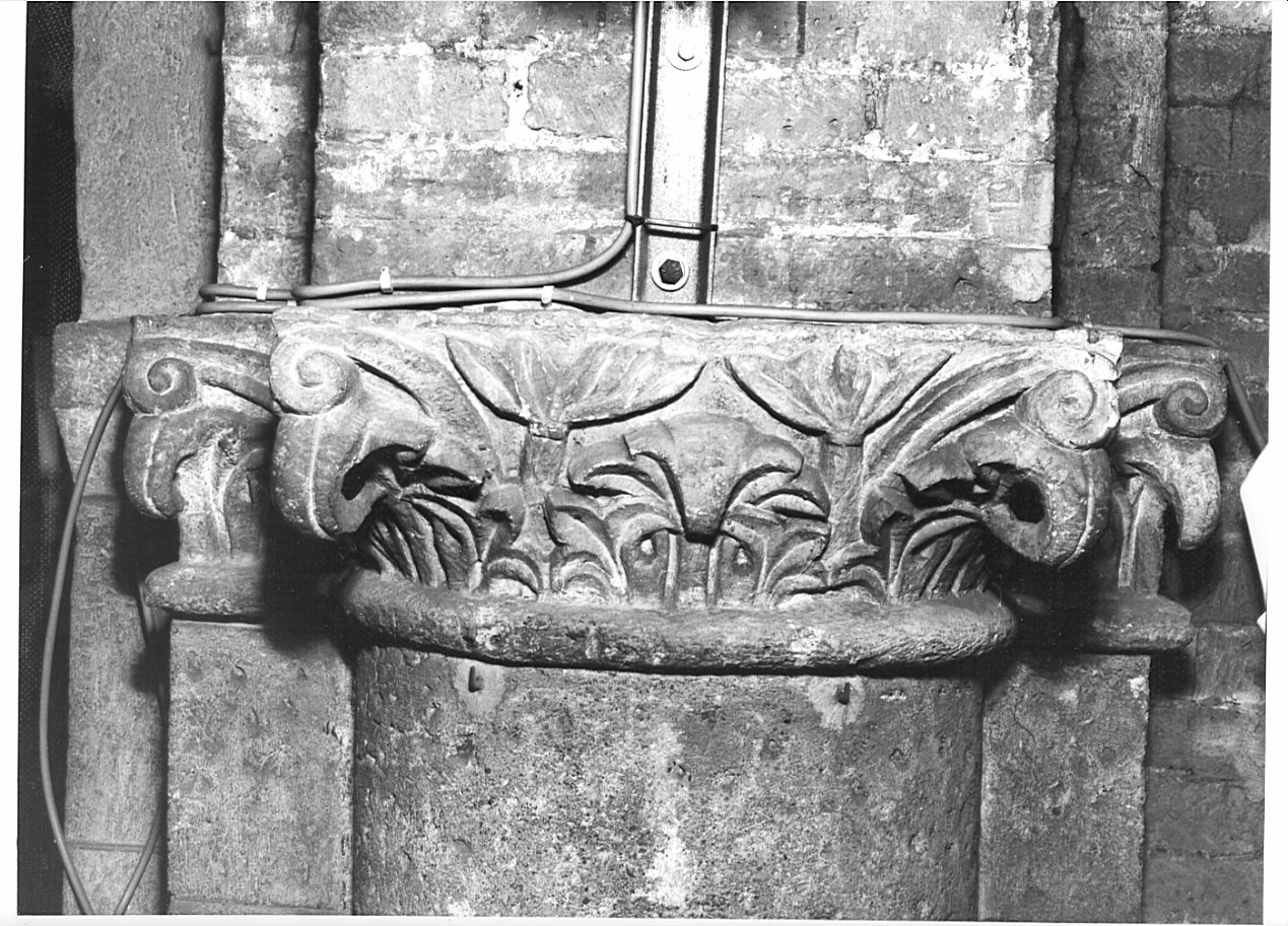 capitello composito, opera isolata - bottega lombarda (seconda metà sec. XIX)