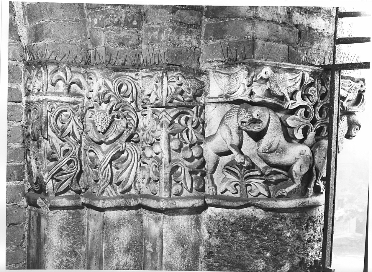 capitello composito, opera isolata - bottega lombarda (seconda metà sec. XIX)