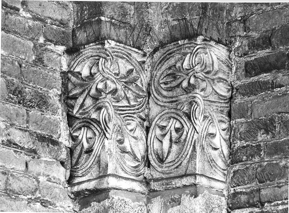 capitello composito, opera isolata - bottega lombarda (seconda metà sec. XIX)