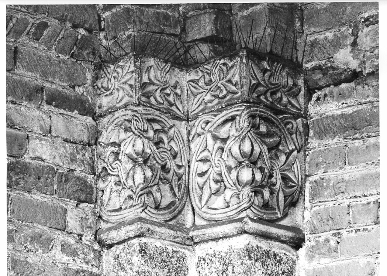 capitello composito, opera isolata - bottega lombarda (seconda metà sec. XIX)