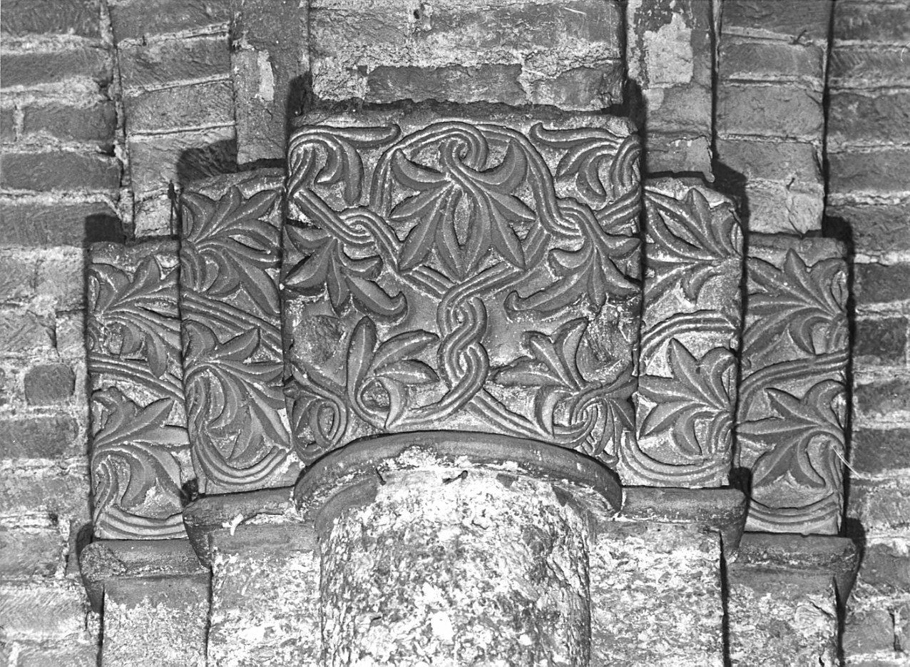 capitello composito, opera isolata - bottega lombarda (seconda metà sec. XIX)