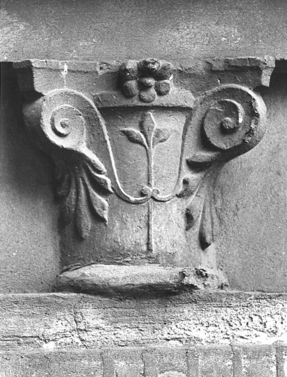 capitello, serie - bottega lombarda (fine/inizio secc. XV/ XVI)