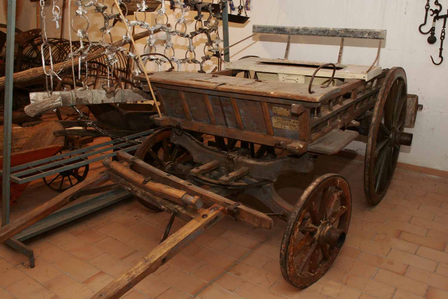 carro a quattro ruote - produzione marchigiana (secc. XIX/ XX)