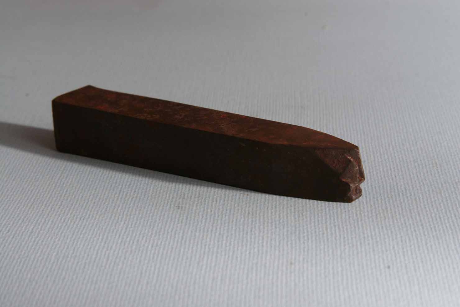 carattere da impressione, numero 4 - produzione marchigiana (secc. XIX/ XX)