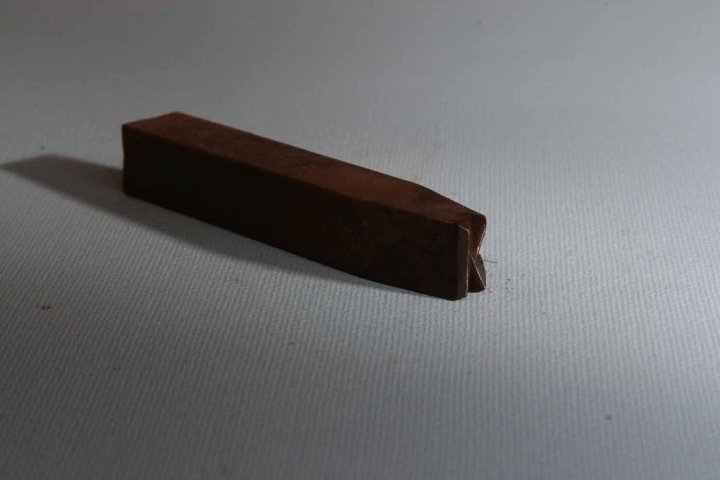 carattere da impressione, lettera K - produzione marchigiana (secc. XIX/ XX)