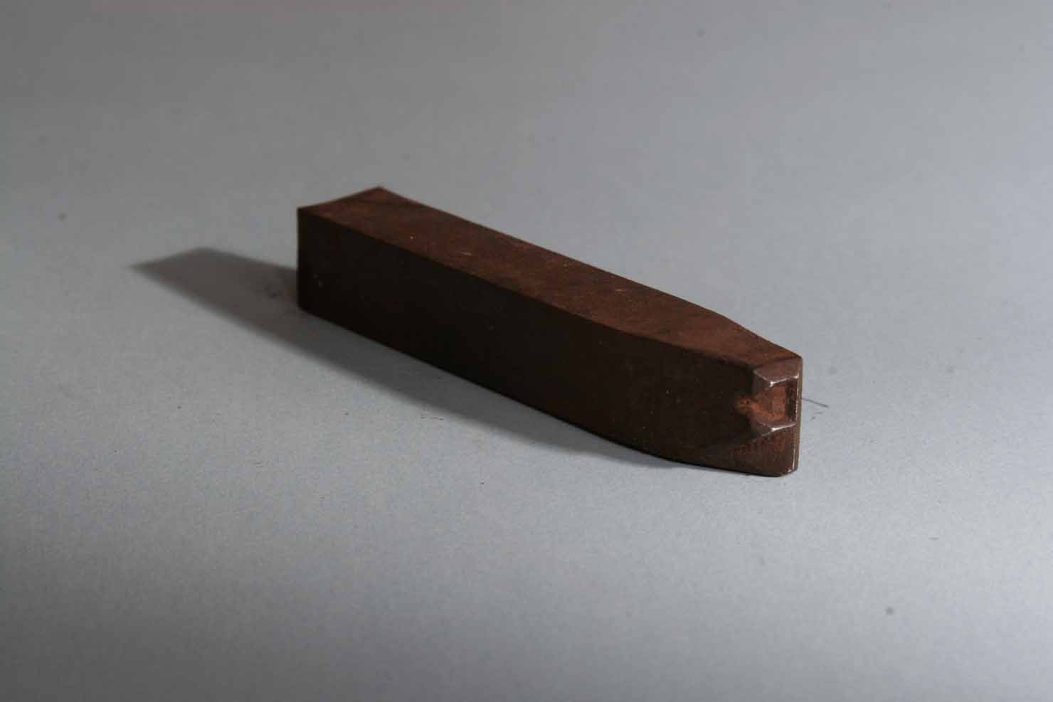 carattere da impressione, lettera F - produzione marchigiana (secc. XIX/ XX)