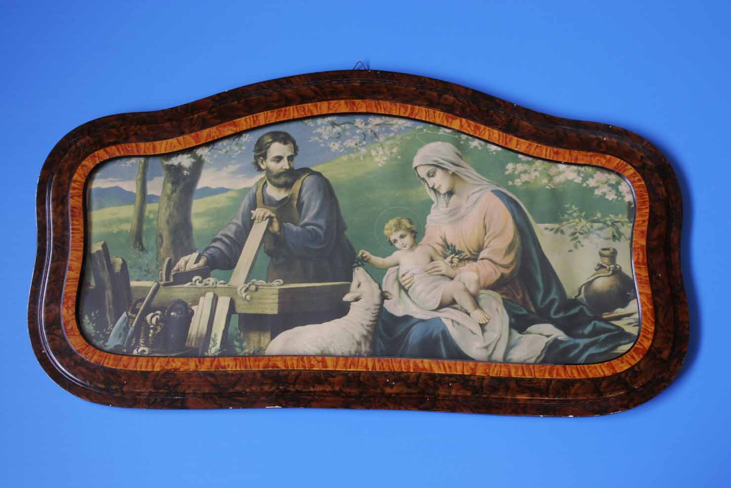 riproduzione a stampa, Sacra famiglia - produzione marchigiana (secc. XIX/ XX)