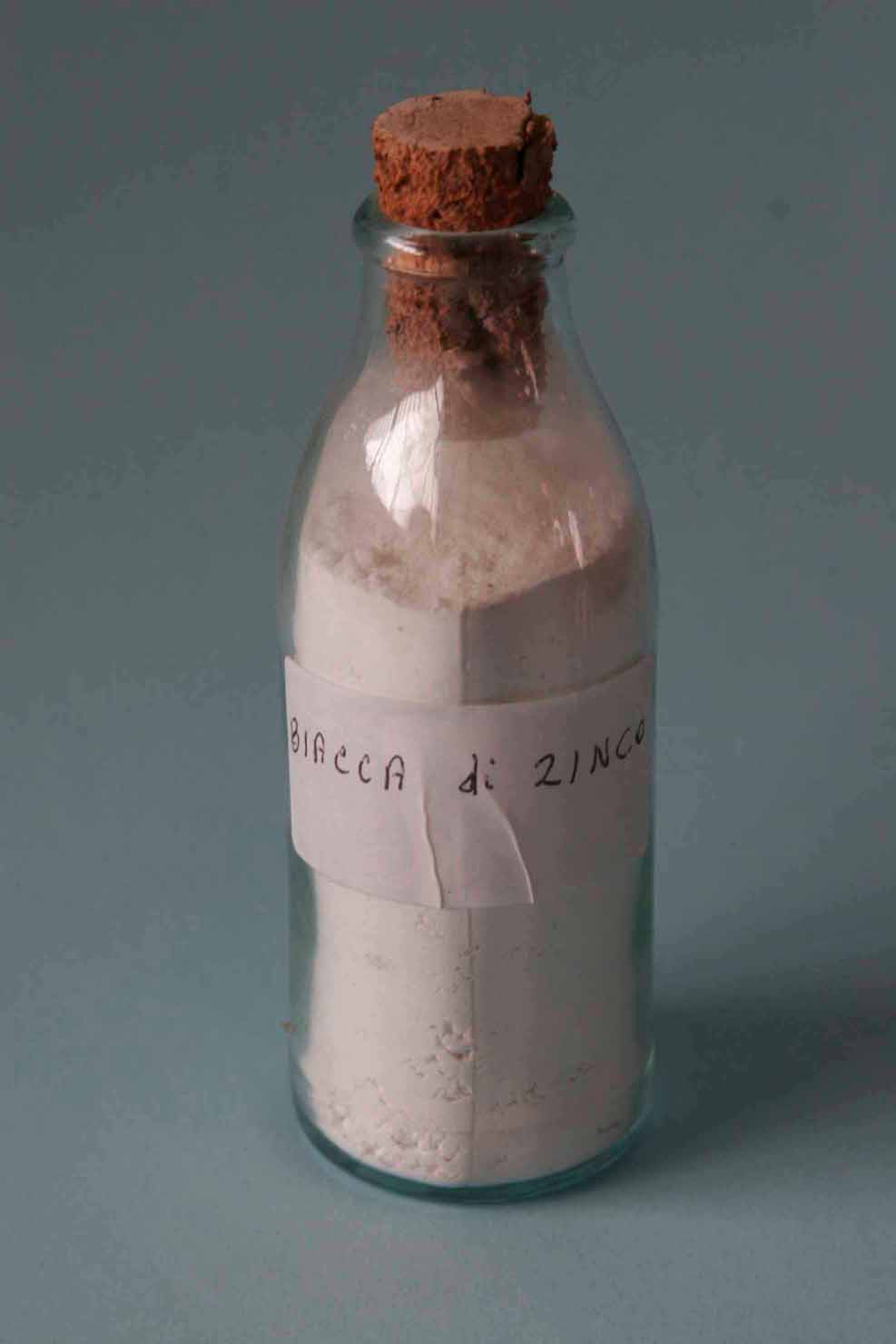 polvere per colore, biacca di zinco - produzione marchigiana (secc. XIX/ XX)