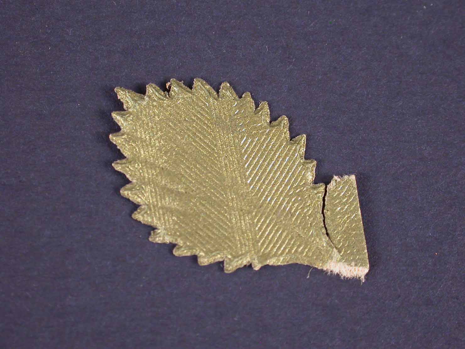 foglia dorata, strumento da laboratorio - manifattura conventuale (sec. XIX)