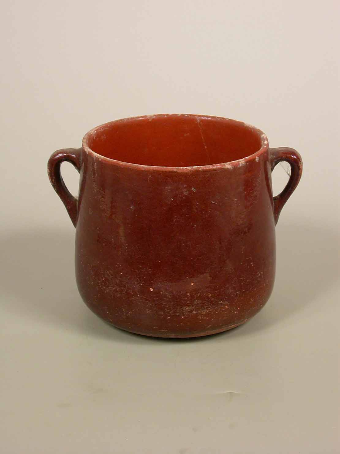 pignatta di terracotta - bottega marchigiana (sec. XX seconda metà)