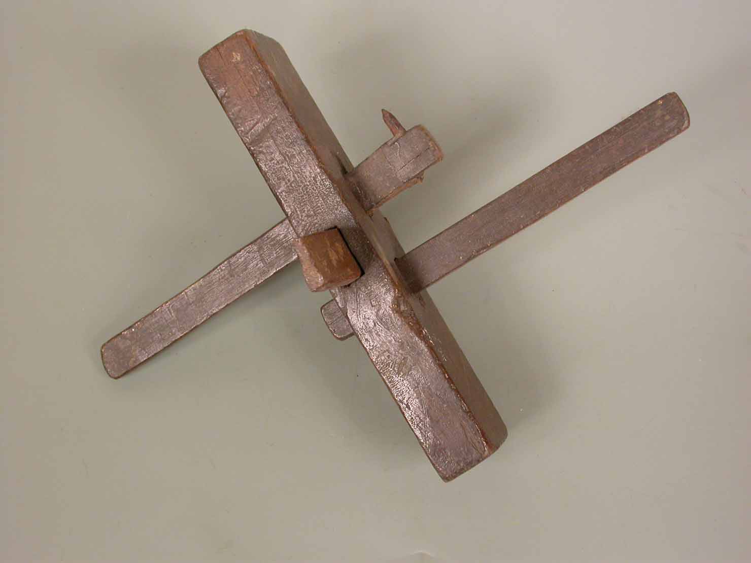 serratura di legno - produzione marchigiana (sec. XX seconda metà)