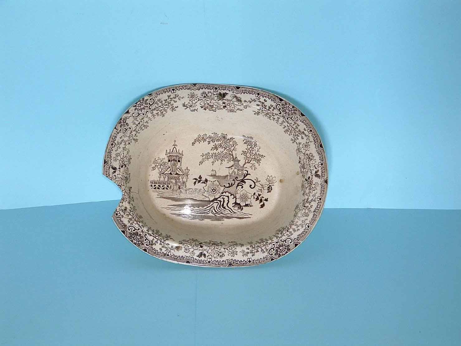 insalatiera - produzione marchigiana (secc. XIX/ XX)