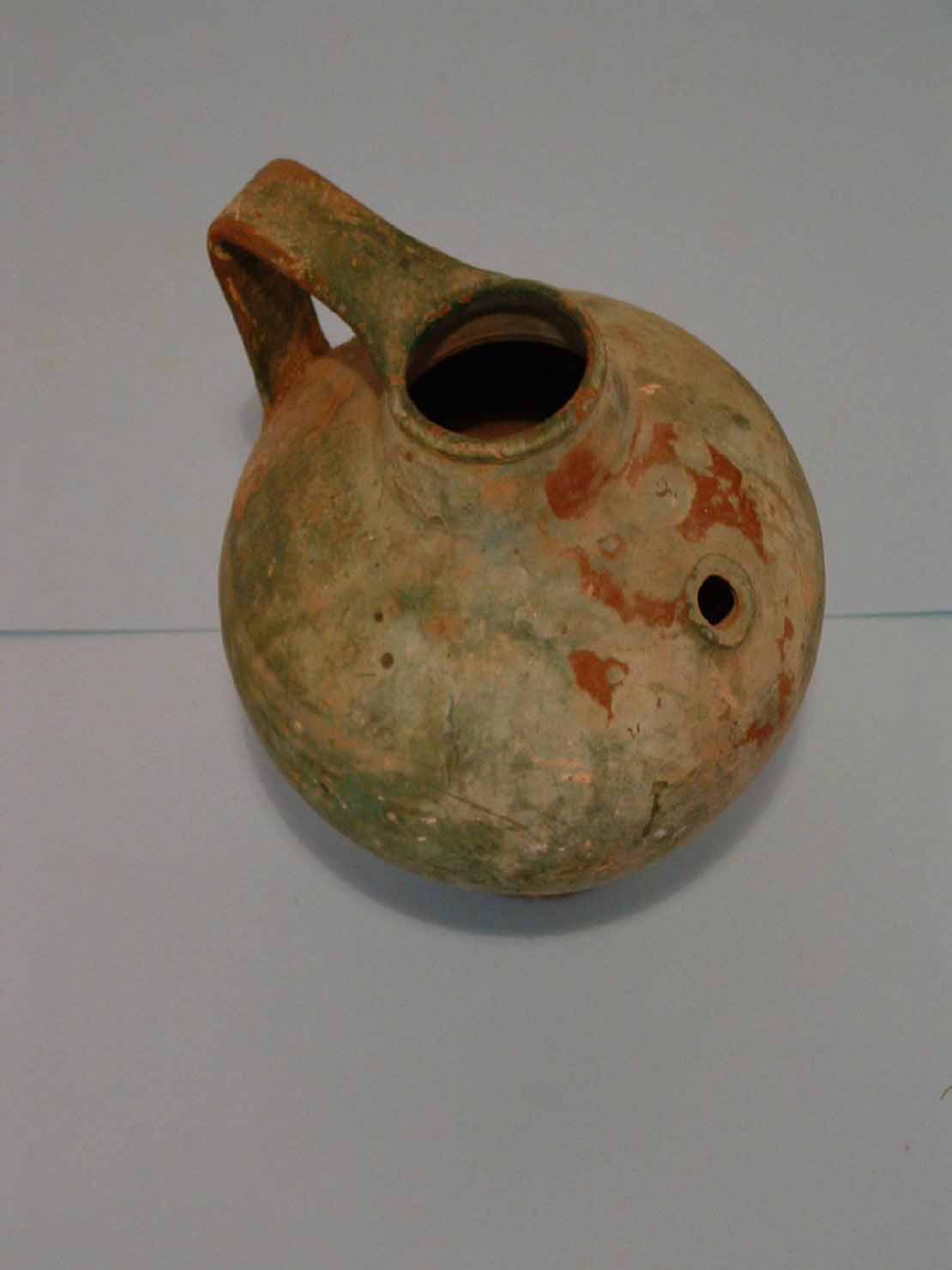 orcio per acqua ramata - produzione marchigiana (secc. XIX/ XX)