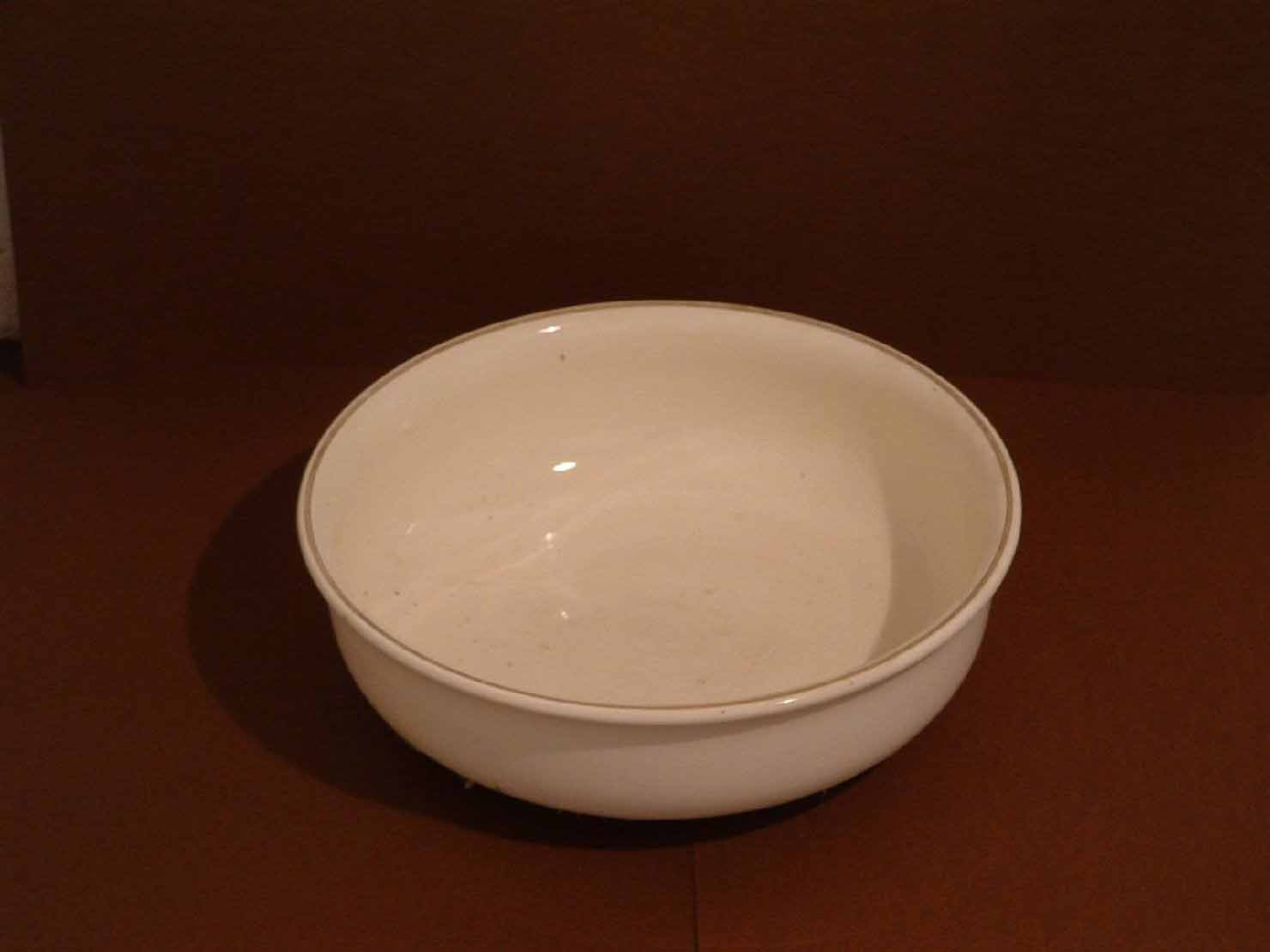 ciotola - produzione marchigiana (secc. XIX/ XX)