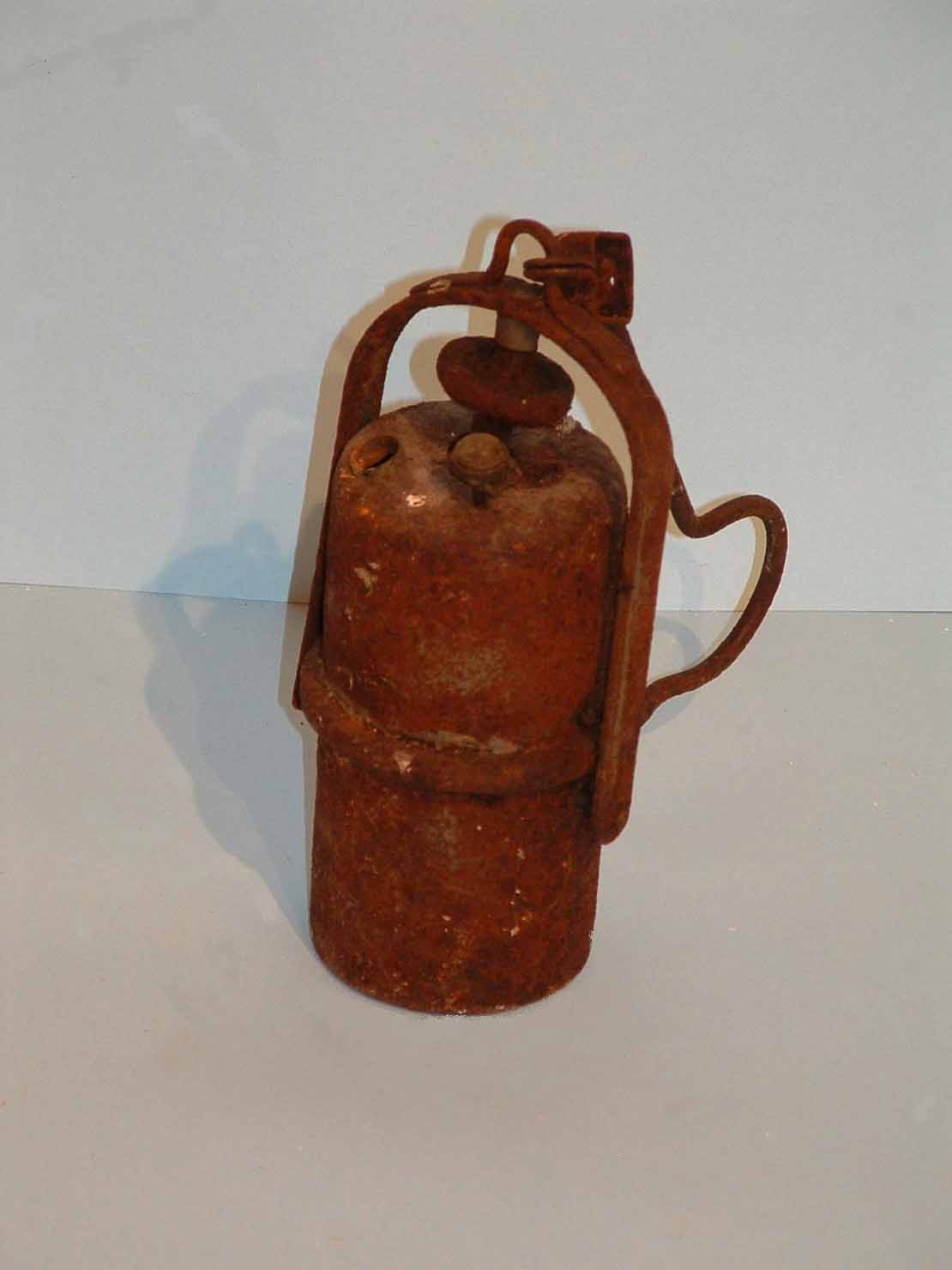 lampada acetilene a carburo 1 - produzione marchigiana (secc. XIX/ XX)