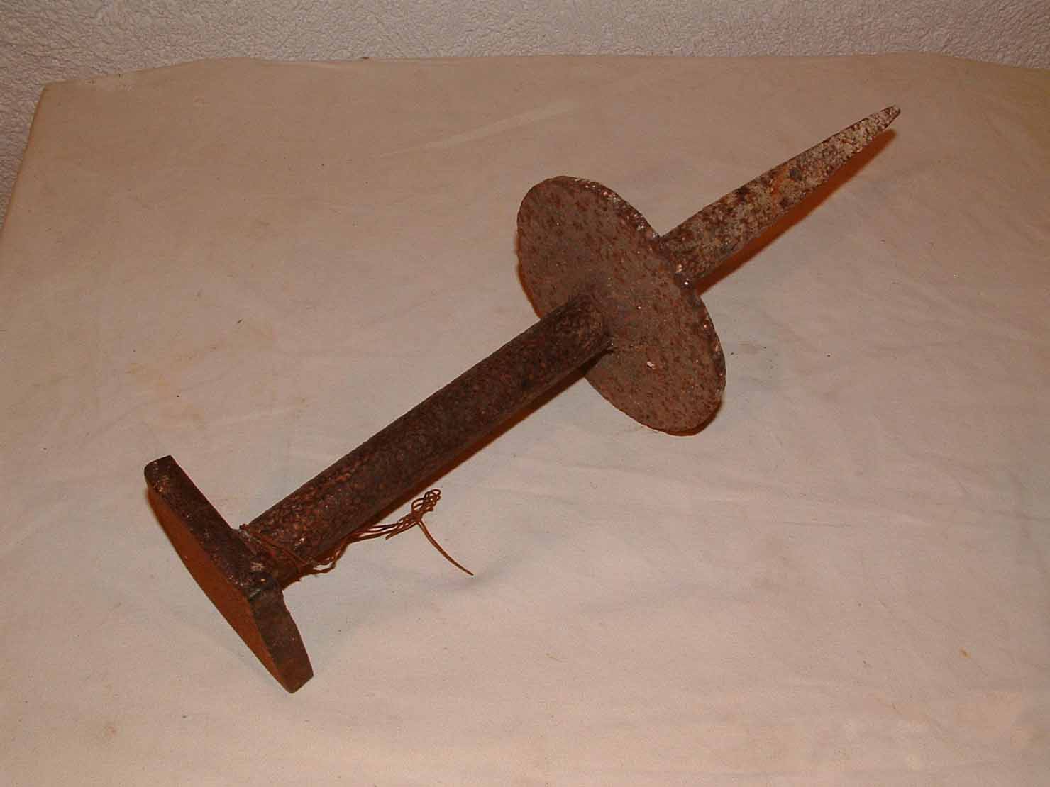 incudine da falce - produzione marchigiana (secc. XIX/ XX)