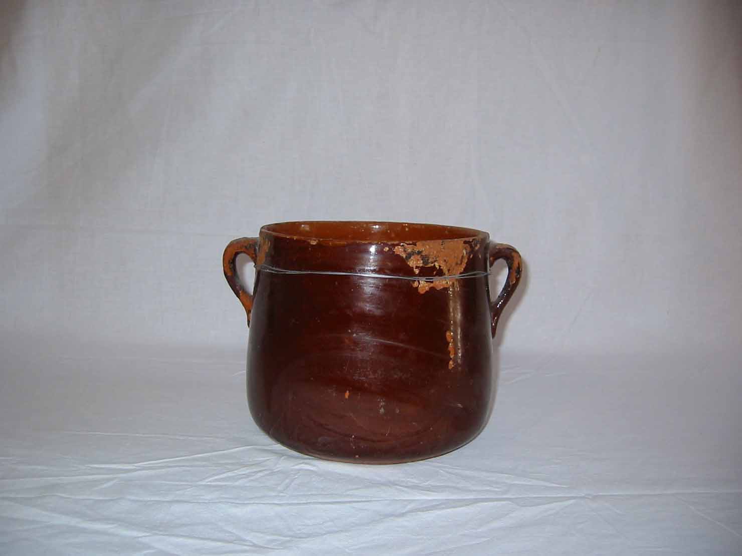 marmitta - produzione marchigiana (secc. XIX/ XX)