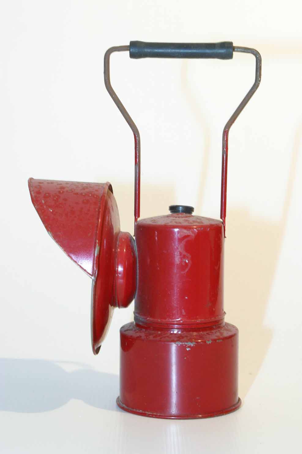 lampada da ferroviere - produzione marchigiana (secc. XIX/ XX)