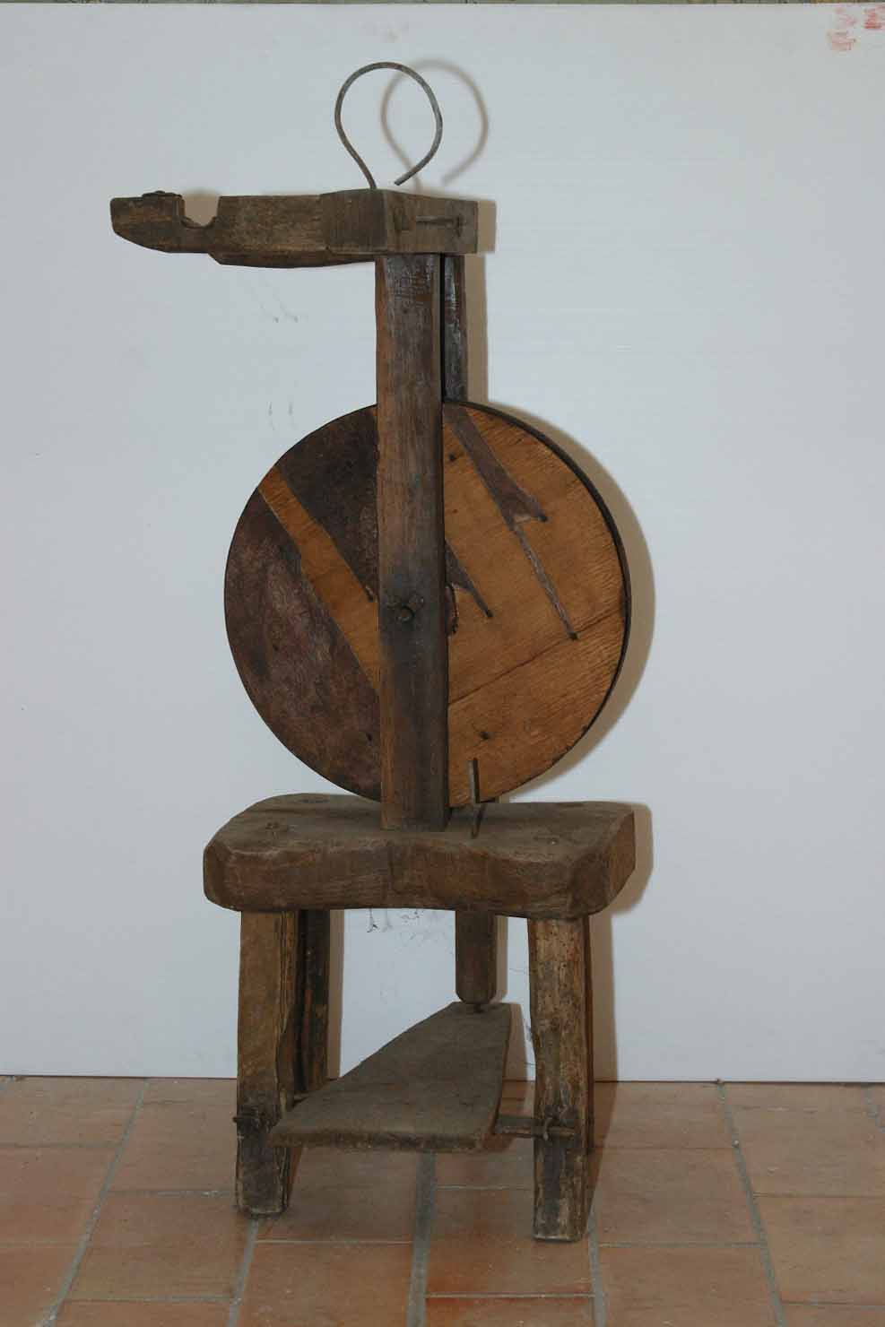 filatoio a pedale - produzione marchigiana (secc. XIX/ XX)