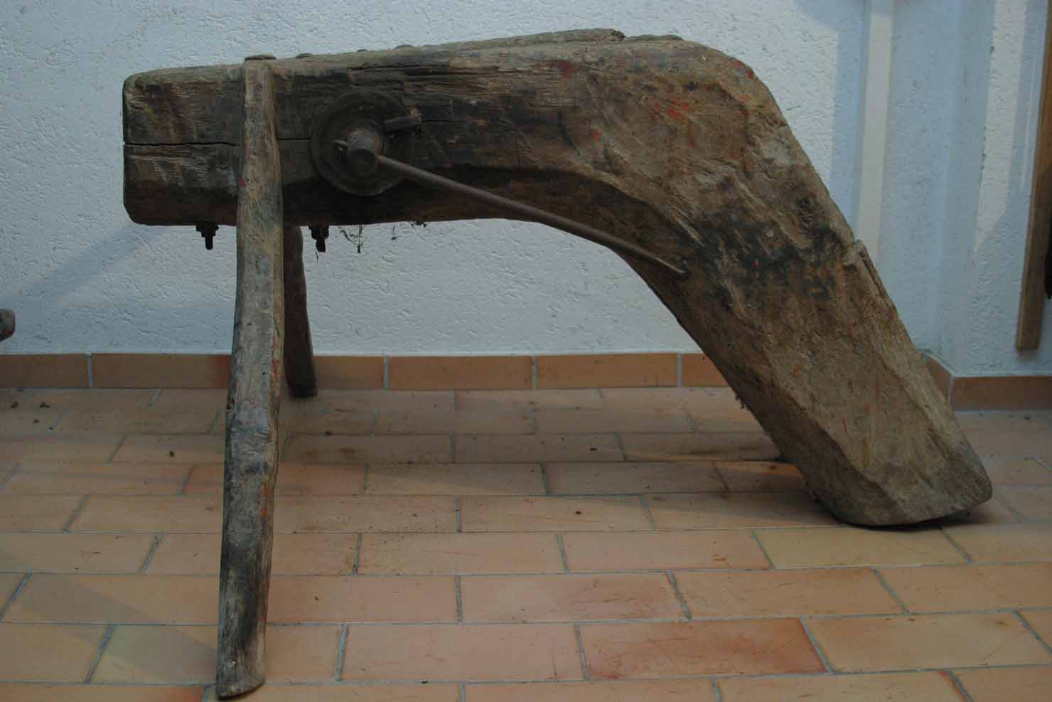 morsa per tronchi - produzione marchigiana (secc. XIX/ XX)