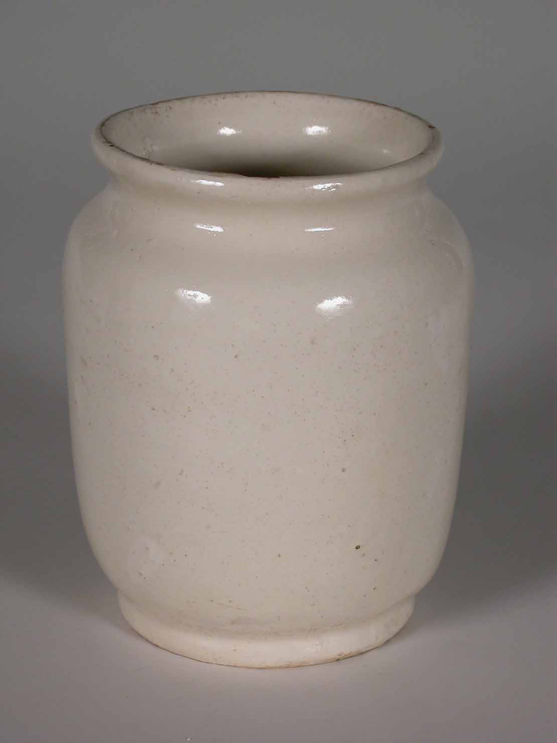 vaso, utensile da spezieria - ambito marchigiano (sec. XVIII)