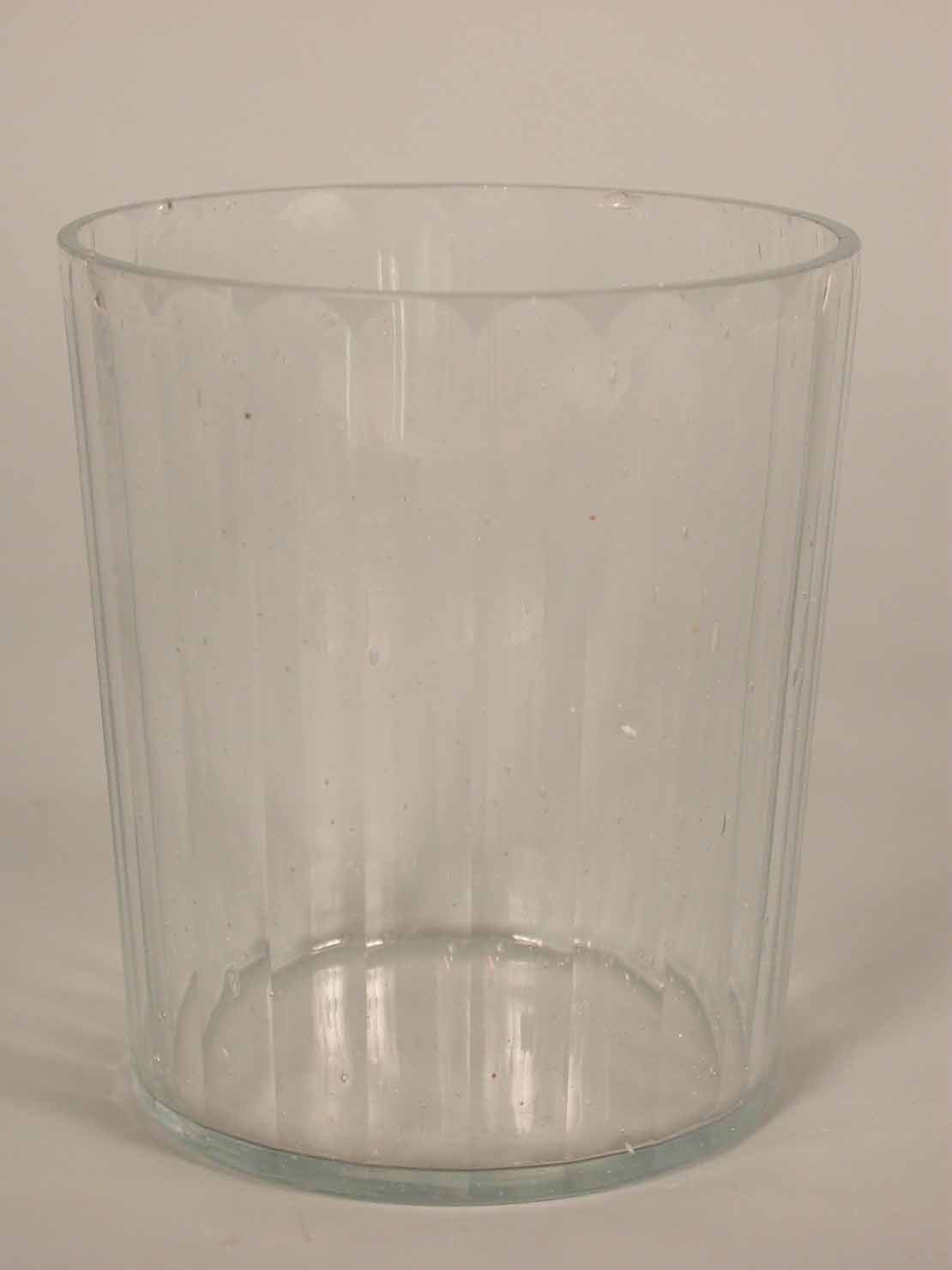 bicchiere, utensile da spezieria - bottega marchigiana (secc. XVIII/ XIX)