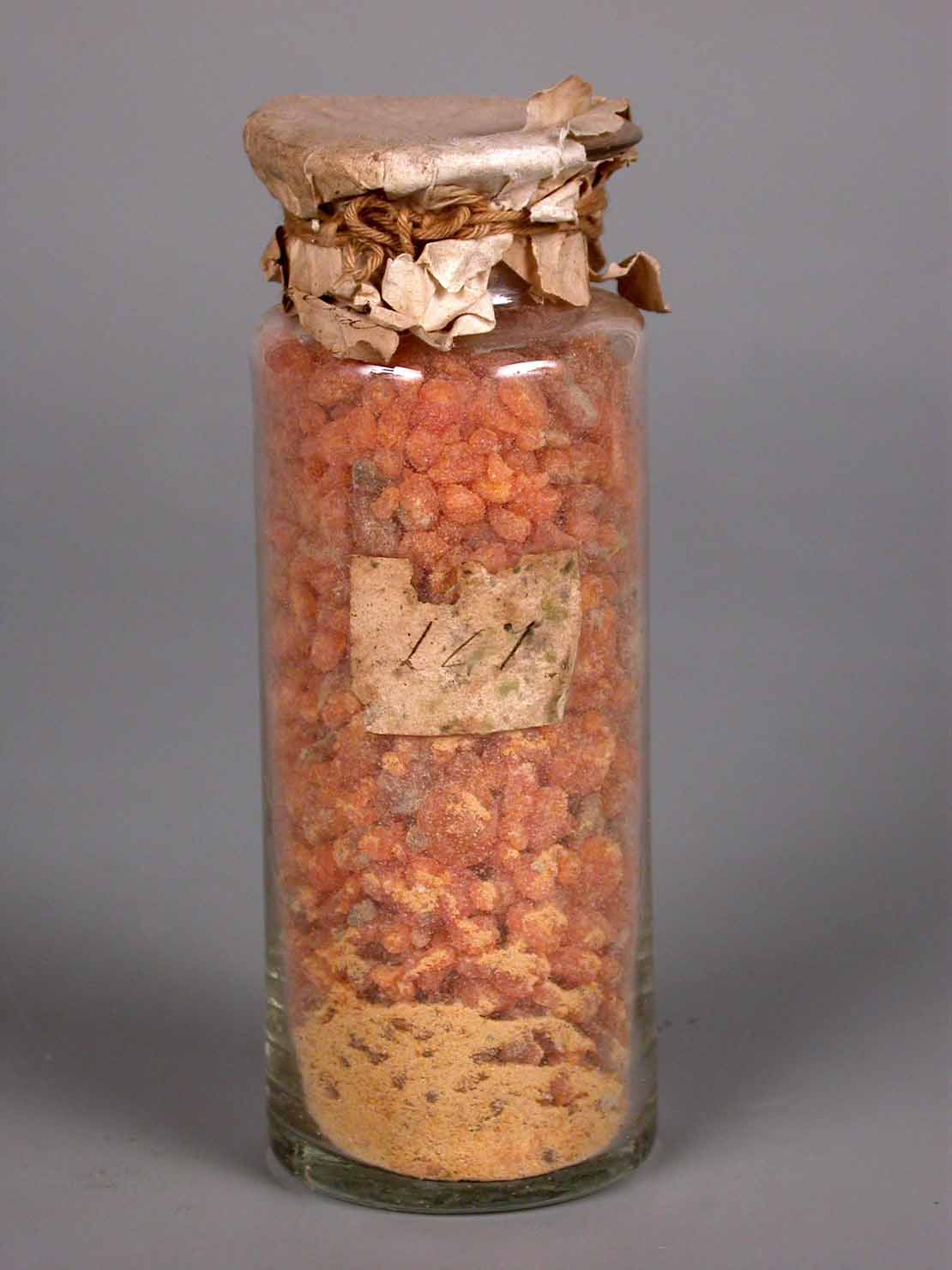 vaso, utensile da spezieria - produzione marchigiana (secc. XVIII/ XIX)