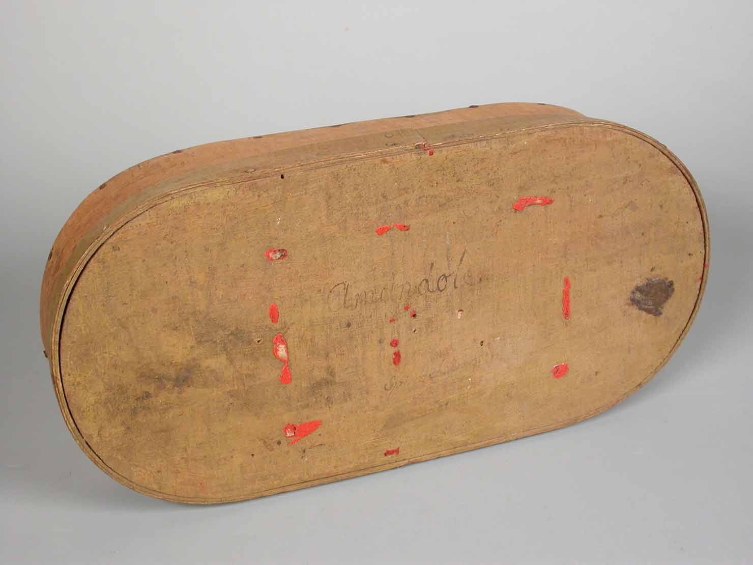 scatola, utensile da spezieria - ambito marchigiano (sec. XIX)