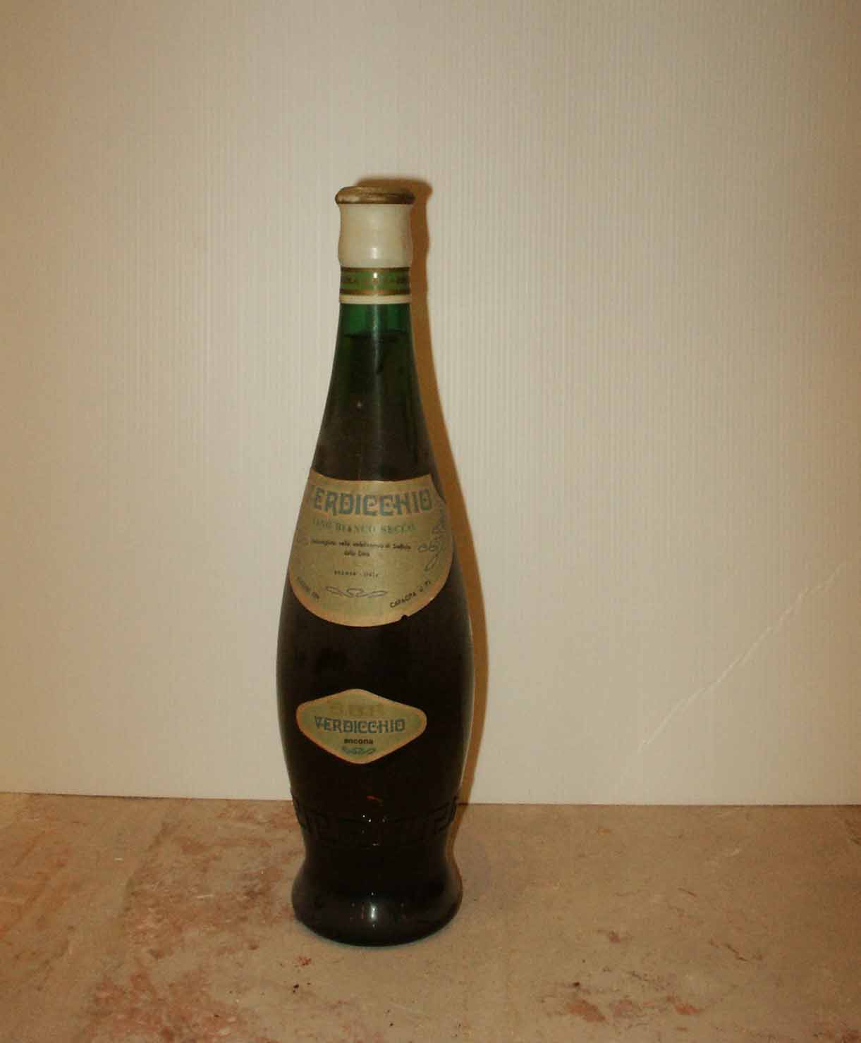 bottiglia di Verdicchio - produzione marchigiana (secc. XIX/ XX)