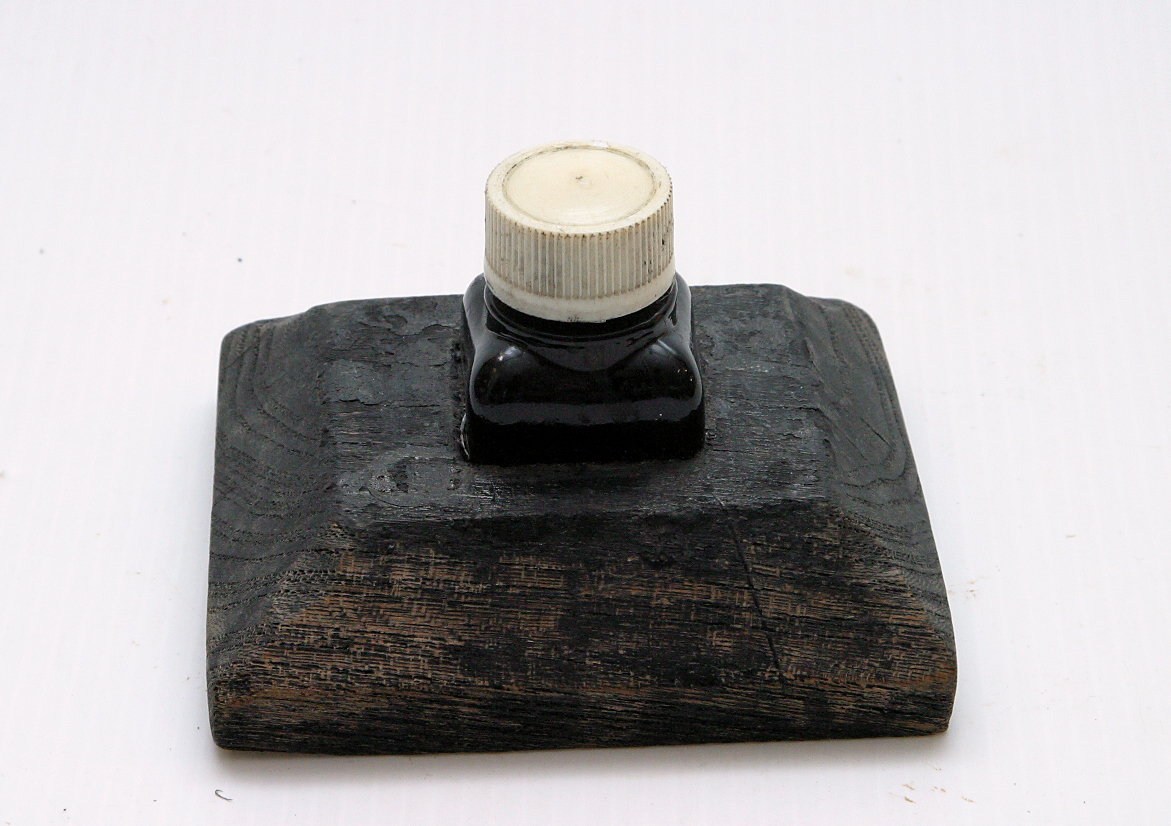 portainchiostro - produzione marchigiana (secc. XIX/ XX)